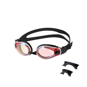 Plavecké okuliare NILS Aqua NQG550MAF čierne/dúhové