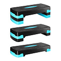 AS002 MODRO-ČIERNY STEP NA AEROBIC HMS