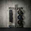 KLT34 SIVÝ SKLADACÍ MULTIFUNKČNÝ POSILŇOVACÍ STOJAN - POWER RACK HMS