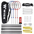 ALUMTEC 5566 ČERVENO-MODRÝ BADMINTONOVÝ SET WISH