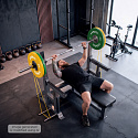 LS6803 BENCHPRESS LAVICA S BEZPEČNOSTNÝMI ZARÁŽKAMI HMS