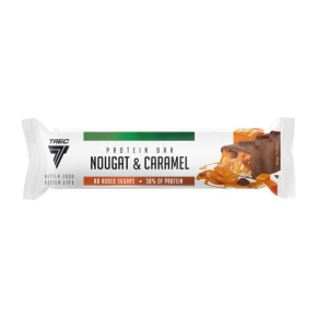 Trec proteinová tyčinka 46g s příchutí nugátu a karamelu