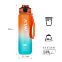 NCD68 ORANŽOVO-MODRÁ TRITANOVÁ FĽAŠA NA PITIE 1000 ML NILS CAMP