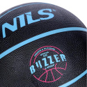 NPK271 ČIERNA BUZZER 7 BASKETBALOVÁ LOPTA NILS