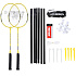 ALUMTEC 4466 ŽLTÁ SADA RAKIET NA BADMINTON WISH