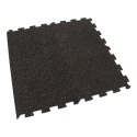Gumová podlaha puzzle (stred) SF1050 - 47,8 x 47,8 x 0,8 cm, čierno-červená