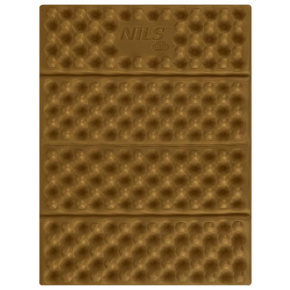 NC17105 HNEDÉ SKLADACIE PENOVÉ SEDADLO S REFLEXNOU VRSTVOU NILS CAMP