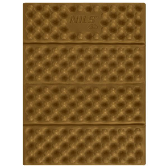 NC17105 HNEDÉ SKLADACIE PENOVÉ SEDADLO S REFLEXNOU VRSTVOU NILS CAMP