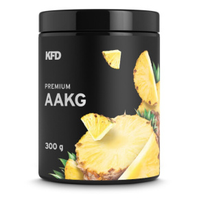 KFD Premium AAKG arginín alfa-ketogluturát 300 g s ananásovou príchuťou