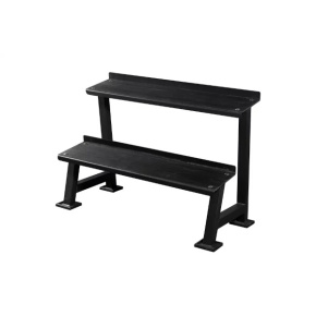 Dvojradový stojan na kettlebelly StrongGear 100 cm