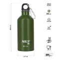 NC3801 ZELENÁ NEREZOVÁ TURISTICKÁ FĽAŠA 550ML NILS CAMP