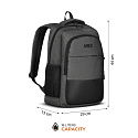 NC4503 ŠEDÝ MESTSKÝ BATOH NA NOTEBOOK NILS