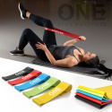 Súprava odporových gúm ONE Fitness PBF SET05