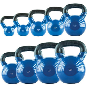 KN 6 KG KETTLEBELL POKRYTÝ VINYLOM HMS