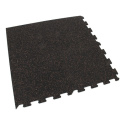 Gumová podlaha puzzle (stred) SF1050 - 47,8 x 47,8 x 0,8 cm, čierno-červená