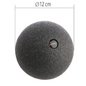 BLM01 12CM MASÁŽNA LOPTA LACROSSE BALL HMS