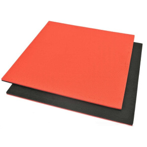 Tatami DBX BUSHIDO 100 x 100 x 4 cm červeno-čierna