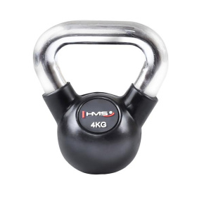 KGC 4 KG KETTLEBELL S CHROMOVANÝM ÚCHOPOM