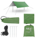NC17107 ZELENÁ CESTOVNÁ PLACHTA / TARP NILS CAMP