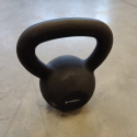 Litinový kettlebell HMS KZG28 28 kg, černý - 2. jakost
