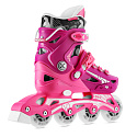 Kolečkové brusle NILS Extreme NA1055 BLAZE růžové