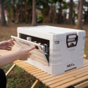 NCB4004 SIVÝ SKLADACÍ BOX S VEKOM 50L NILS CAMP