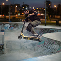 HS155 LION ZLATÁ FREESTYLE KOLOBEŽKA NILS EXTREME