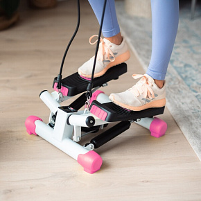 S 3033 RUŽOVÝ TWIST STEPPER S LANKY HMS