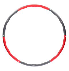 Hula-hop obruč HMS HHP002 červená, 100 cm