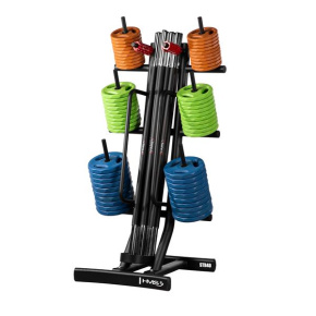 STR40 + SBP22 ZOSTAVA STOJANU A 10 SAD NA BODY PUMP HMS