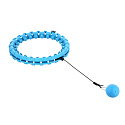 HHW01 MODRÝ HULA HOP SO ZÁVAŽÍM HMS