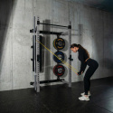 KLT34 SIVÝ SKLADACÍ MULTIFUNKČNÝ POSILŇOVACÍ STOJAN - POWER RACK HMS