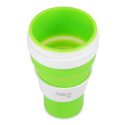 NC4103 SV.ZELENÝ SILIKÓNOVÝ SKLADACÍ HRNČEK 600ML NILS CAMP