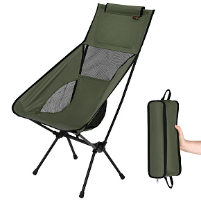 NC3321 KHAKI SKLADACIE KRESLO ULTRAĽAHKÉ NILS CAMP