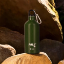 NC3801 ZELENÁ NEREZOVÁ TURISTICKÁ FĽAŠA 550ML NILS CAMP