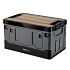 NCB4601 38L SKLADACÍ BOX S VEKOM A DREVENOU DOSKOU 2V1 NILS CAMP