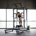 SMP01 MULTIFUNKČNÝ STOJAN S PLOŠINOU NA ZDVÍHANIE ČINIEK A HIP THRUST HMS
