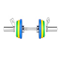 GOP050 JEDNORUČNÁ OLYMPIJSKÁ OS 5 KG 50 CM HMS