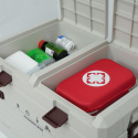 NCB4003 SIVÝ SKLADACÍ BOX S VEKOM 42L NILS CAMP