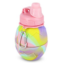NC4102 RUŽOVÁ SILIKÓNOVÁ SKLADACIA FĽAŠA 700 ML NILS CAMP