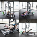 SMP01 MULTIFUNKČNÝ STOJAN S PLOŠINOU NA ZDVÍHANIE ČINIEK A HIP THRUST HMS