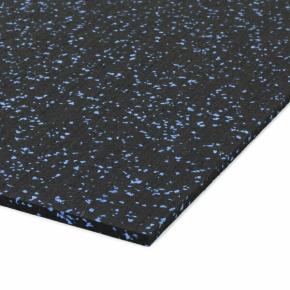 Gumová soklová lišta SF1050 - 198 x 7 cm a tloušťka 0,8 cm, černo-modrá