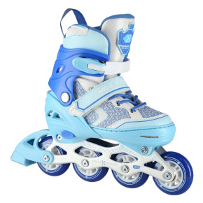 Detské kolieskové korčule NILS Extreme NA14198 modré