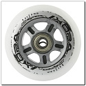 Kolieska Home PU 84x24 82A s ložiskami ABEC 7 biele 4ks