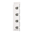 Kolieska Home PU 84x24 82A s ložiskami ABEC 7 biele 4ks