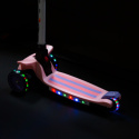 HLB10 RUŽOVÁ LED DETSKÁ KOLOBEŽKA NILS FUN