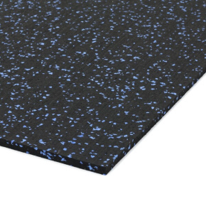 Podlahová guma (doska) SF1050 - 200 x 100 x 0,8 cm, čierno-modrá