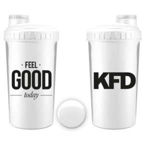 Šejkr KFD bílý - Feel good 700 ml