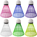 NBL6026 BEDMINTONOVÉ LOPTIČKY MULTICOLOR 6 KS NILS