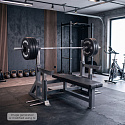 LS6803 BENCHPRESS LAVICA S BEZPEČNOSTNÝMI ZARÁŽKAMI HMS